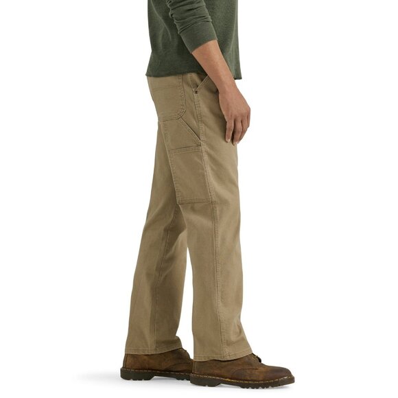 Wrangler Men's Carpenter Jean with Flex,Size 42x30, Relaxed Fit, Hammer Loop - Picture 3 of 5